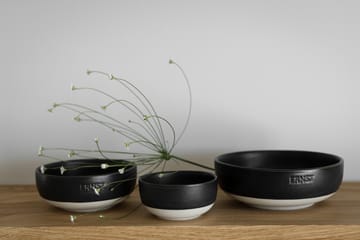 Bol Ernst - Base mat noir-nature Ø11 cm - ERNST