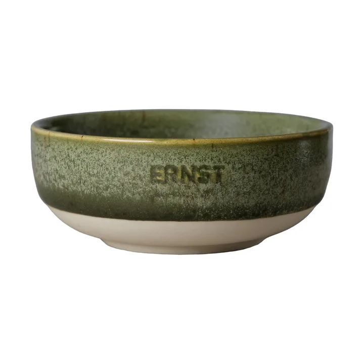 Bol Ernst - Base vert-naturel, Ø11 cm - ERNST