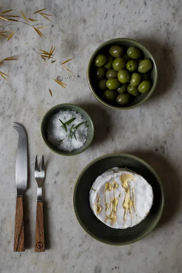 Bol Ernst - Base vert-naturel, Ø8 cm - ERNST