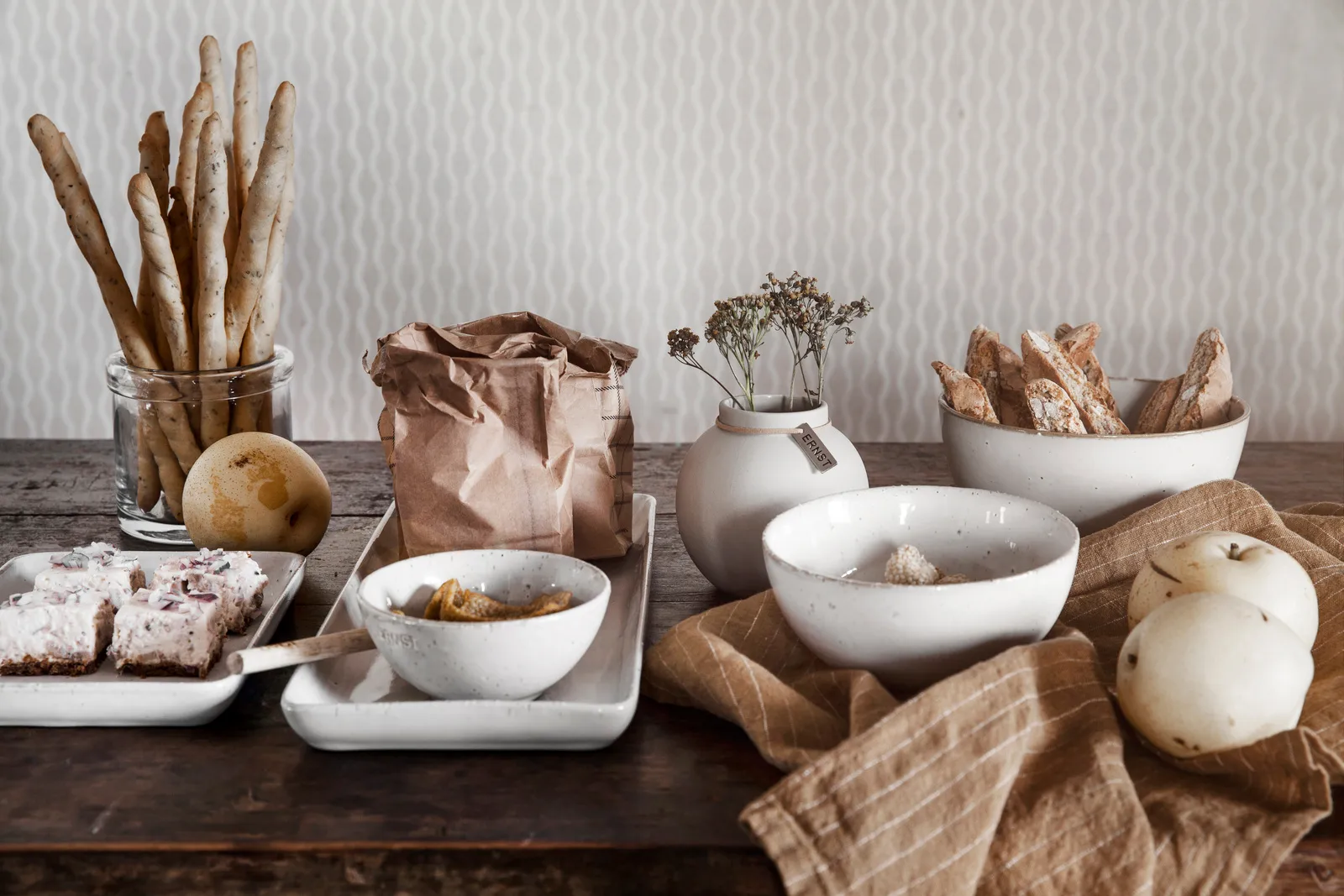 Bol Ernst en céramique blanc, Ø23 cm ERNST