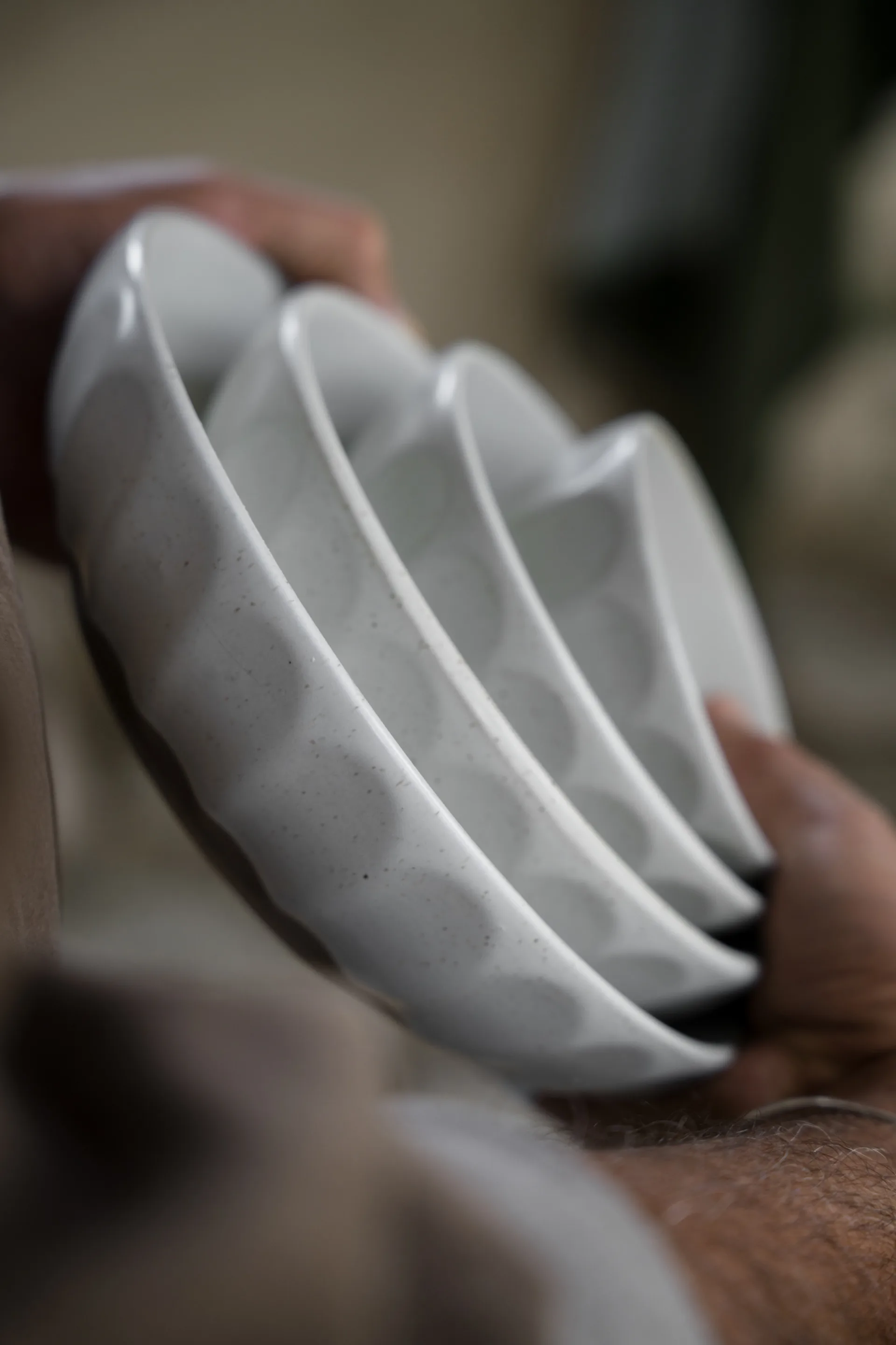 Bol Ernst en grès, Blanc-naturel, Ø20 cm ERNST