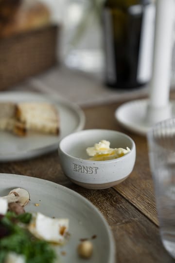 Bol Ernst - Fond blanc-naturel, Ø8 cm - ERNST