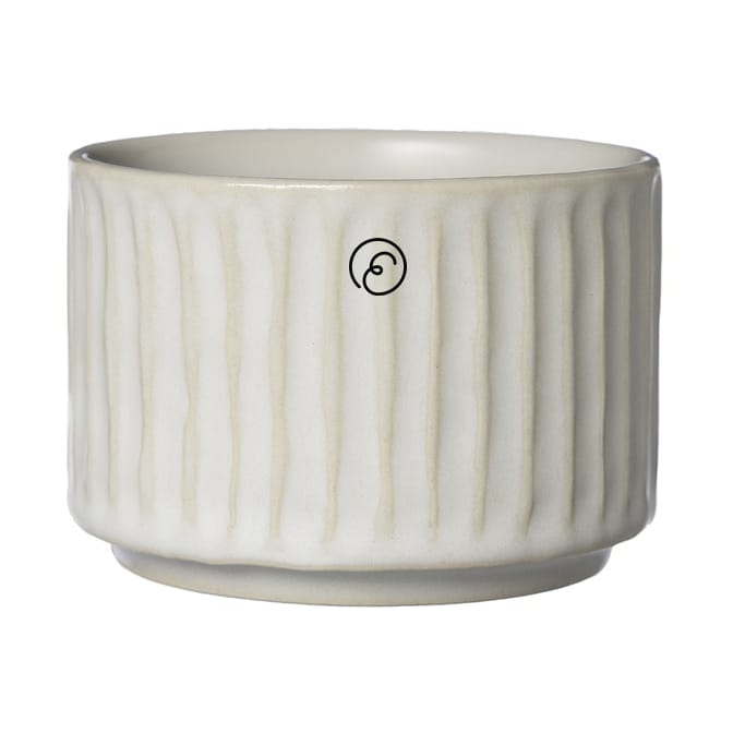 Bol Ernst nervuré Ø7,5 cm - Blanc naturel - ERNST