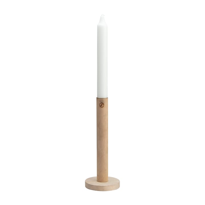 Bougeoir en bois Ernst 20 cm - Nature - ERNST