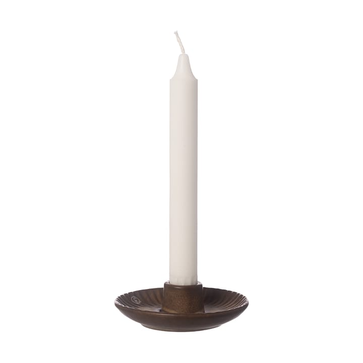 Bougeoir Ernst Ø10,5x3,5 cm - Brun-beige - ERNST