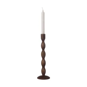 Bougeoir Ernst Ø9x31 cm - Marron foncé - ERNST