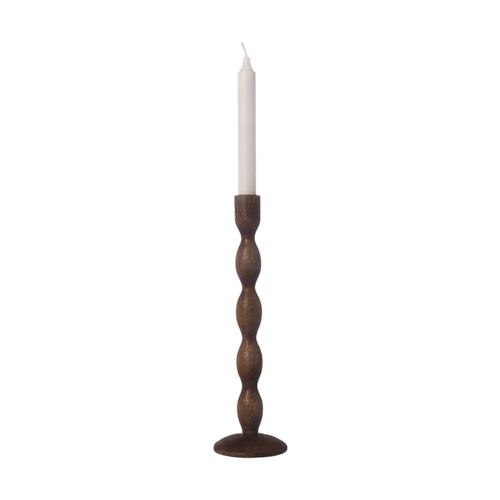 Bougeoir Ernst Ø9x31 cm - Marron foncé - ERNST