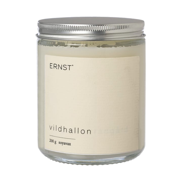 Bougie parfumée dans un verre avec couvercle Ernst Ø7,2 cm - Framboise sauvage - ERNST