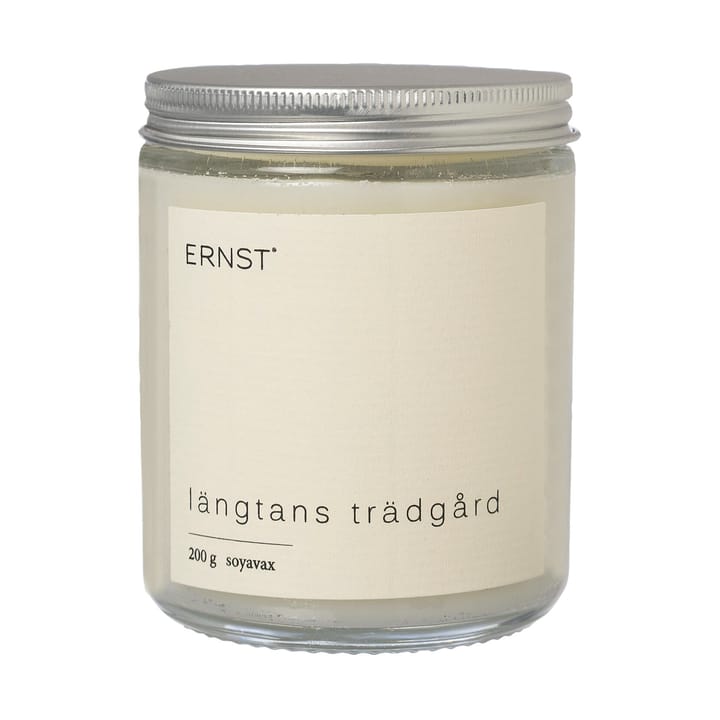 Bougie parfumée dans un verre avec couvercle Ernst Ø7,2 cm - Le jardin du désir - ERNST