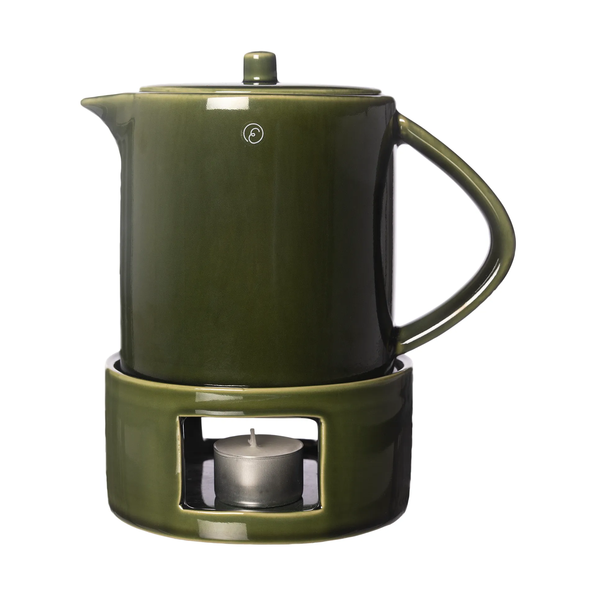 Carafe à glögg avec réchaud Ernst, Vert ERNST
