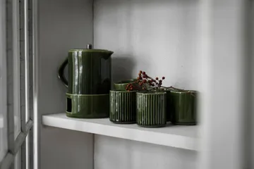 Carafe à glögg avec réchaud Ernst - Vert - ERNST