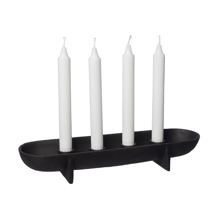 Chandelier de l'Avent Ernst 4 bougies, Noir ERNST
