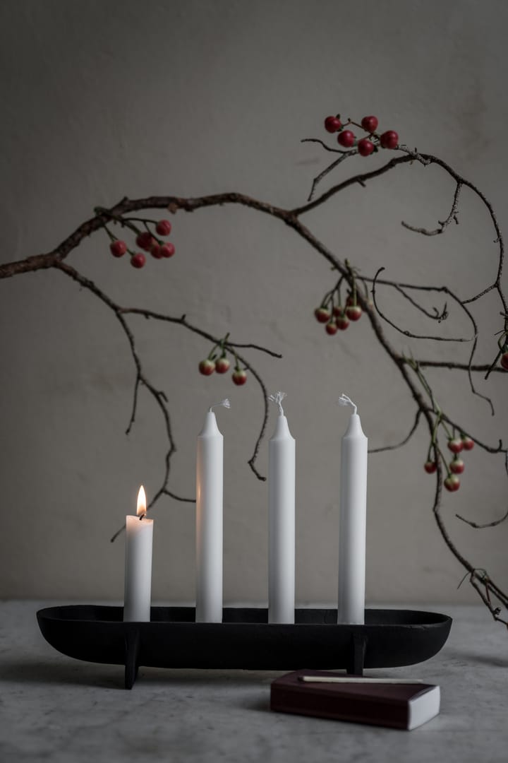 Chandelier de l'Avent Ernst 4 bougies, Noir ERNST
