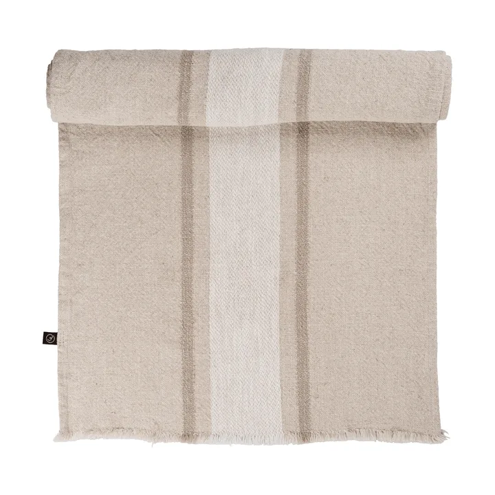 Chemin de table Ernst - Naturel-blanc-beige, 45x150 cm - ERNST