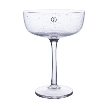 Coupe à champagne Ernst en verre bullé 20 cl lot de 2 - Clair - ERNST