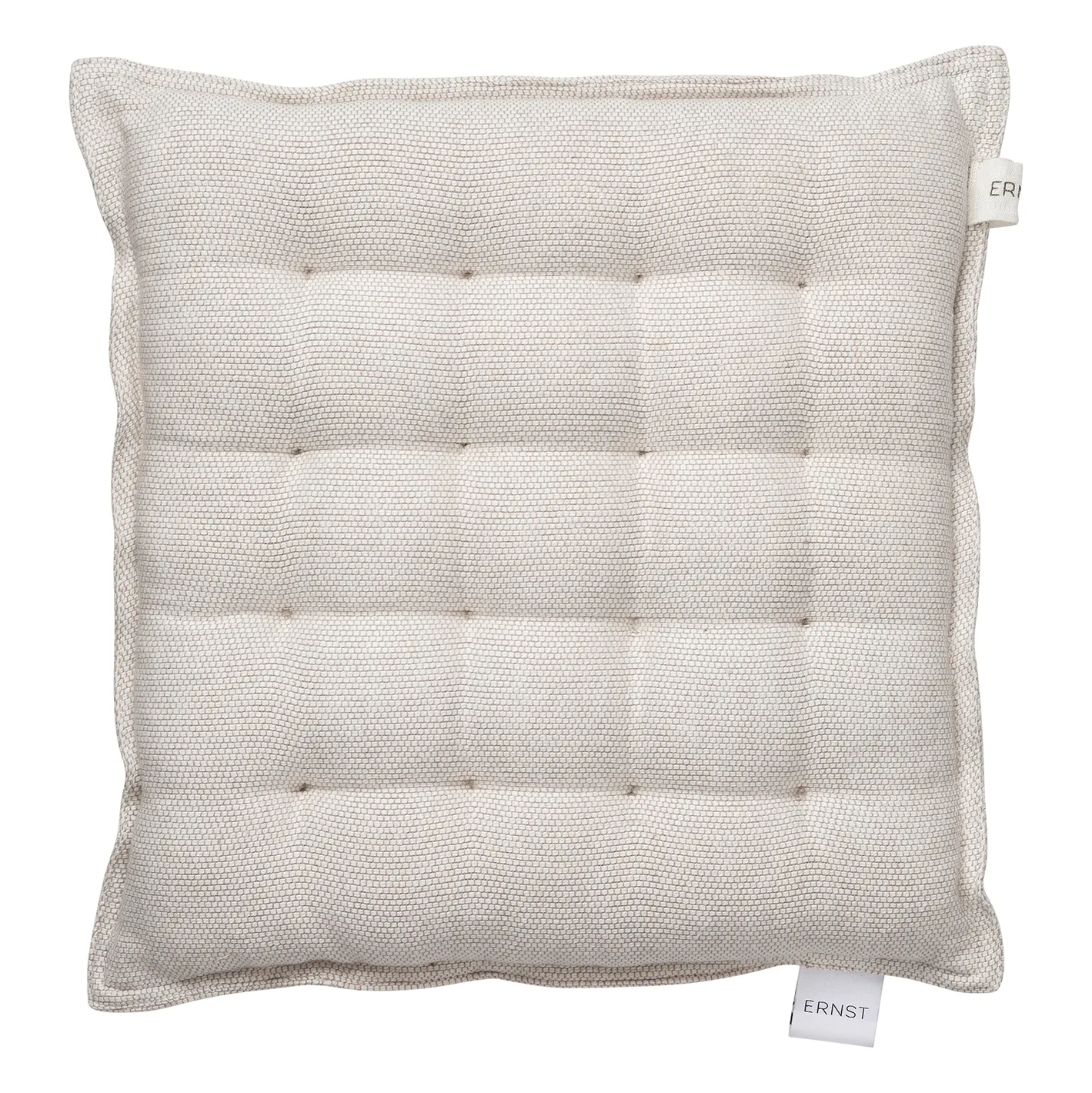 Coussin de chaise Ernst 40x40 cm, Blanc nature ERNST