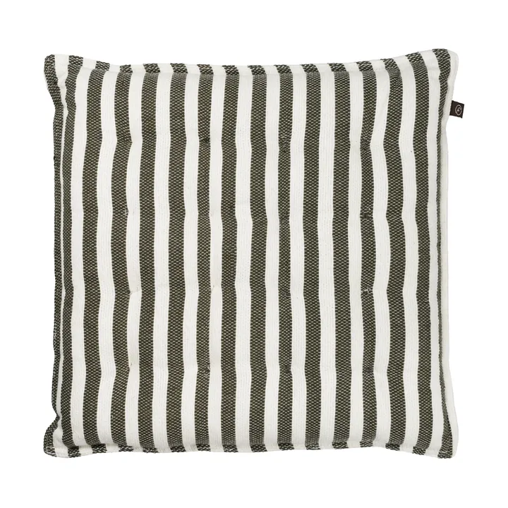 Coussin de chaise Ernst 40x40 cm - Sauge, blanc - ERNST