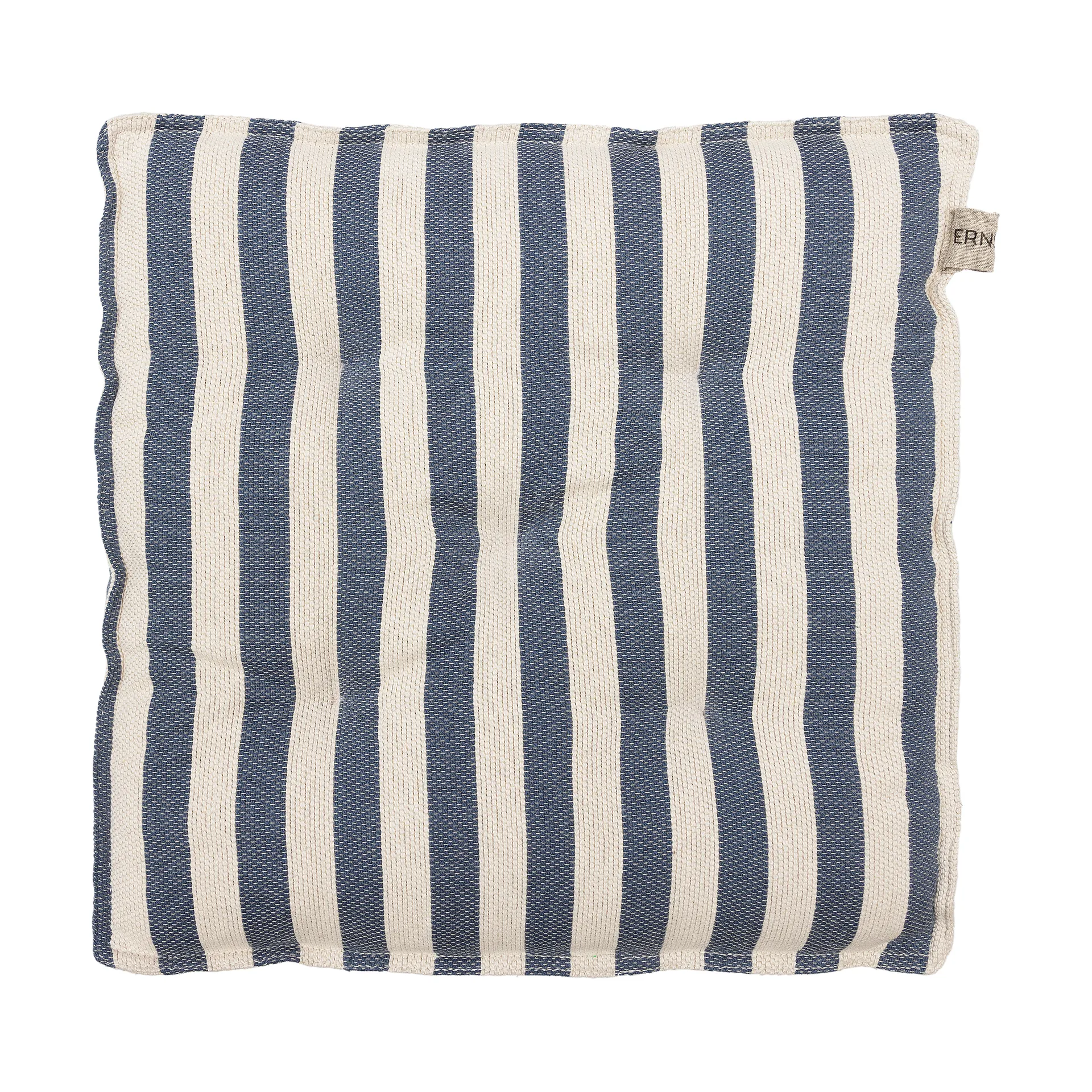 Coussin de chaise Ernst 45x45 cm, Blanc-bleu ERNST