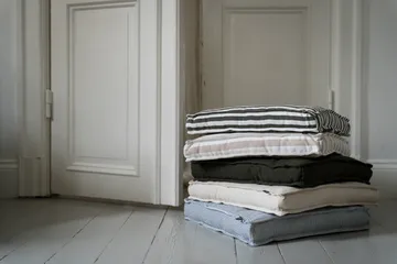 Coussin de chaise Ernst 45x45 cm - Bleu-blanc - ERNST