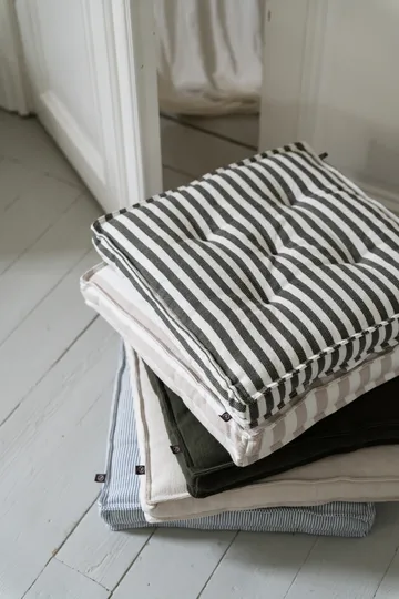 Coussin de chaise Ernst 45x45 cm - Sauge-blanc - ERNST