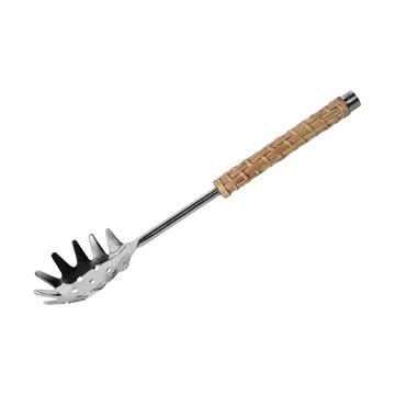 Cuillère à pâtes Ernst à manche tressé - Jonc de mer, 29 cm - ERNST
