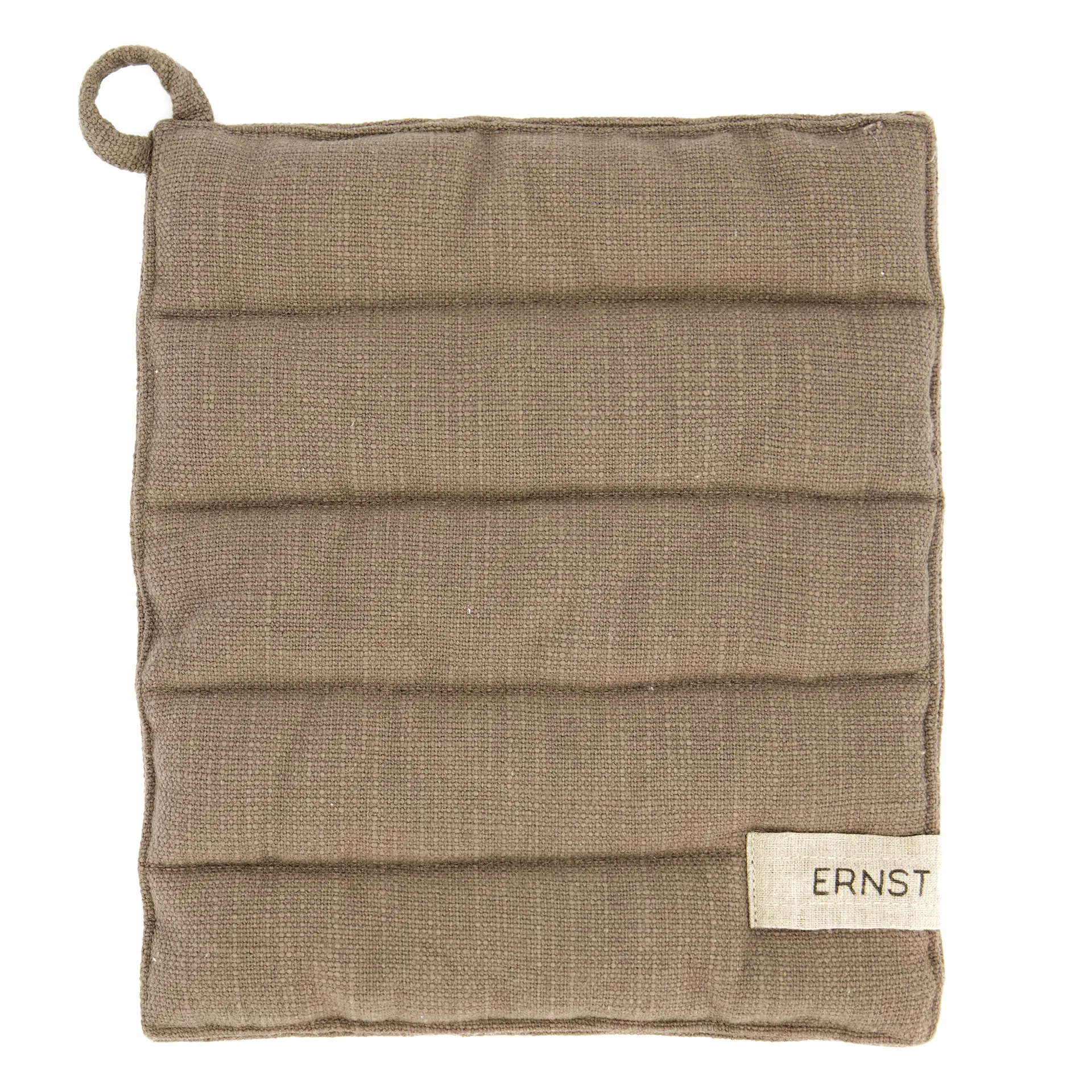 Dessous de plat Ernst coton, Taupe ERNST