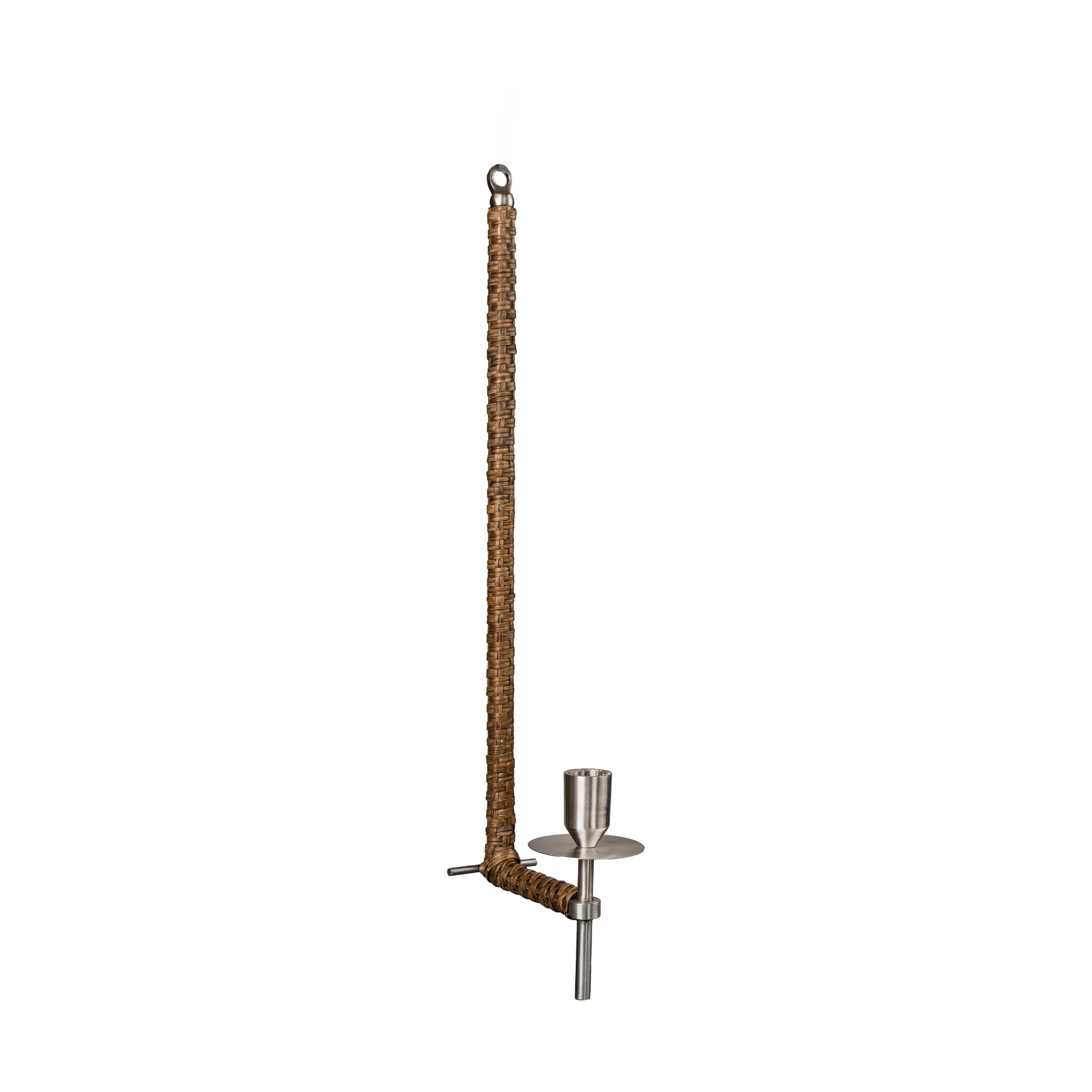 Ernst applique murale tressée, Acier brossé, 47 cm ERNST