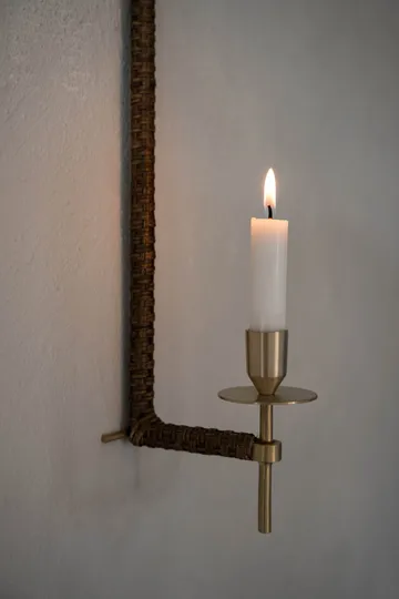 Ernst applique murale tressée - Laiton, 47 cm - ERNST