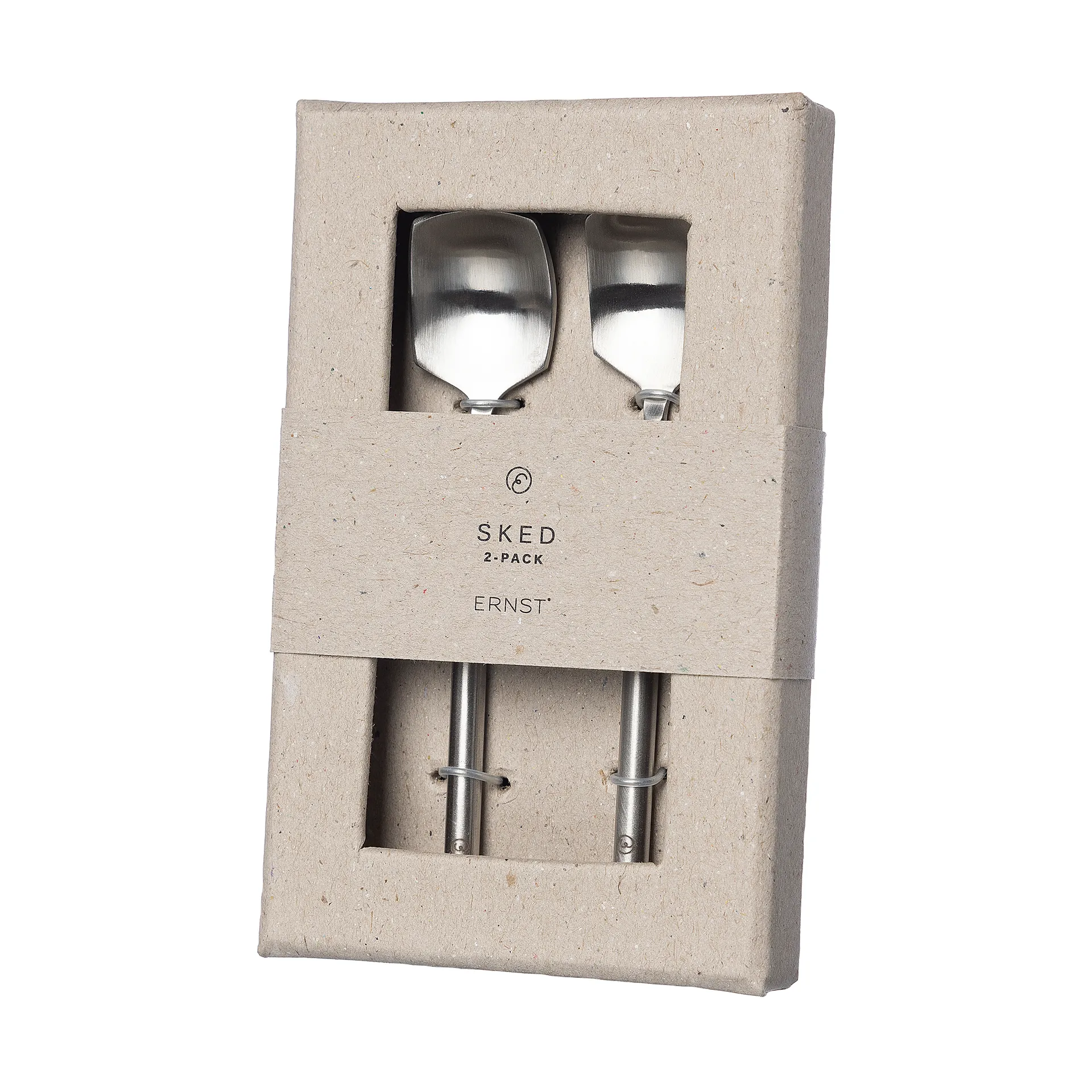 Ernst cuillère à café lot de 2, Acier inoxydable ERNST