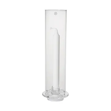Ernst photophore pour bougie chandelier - Verre, Ø9x27,5 cm - ERNST