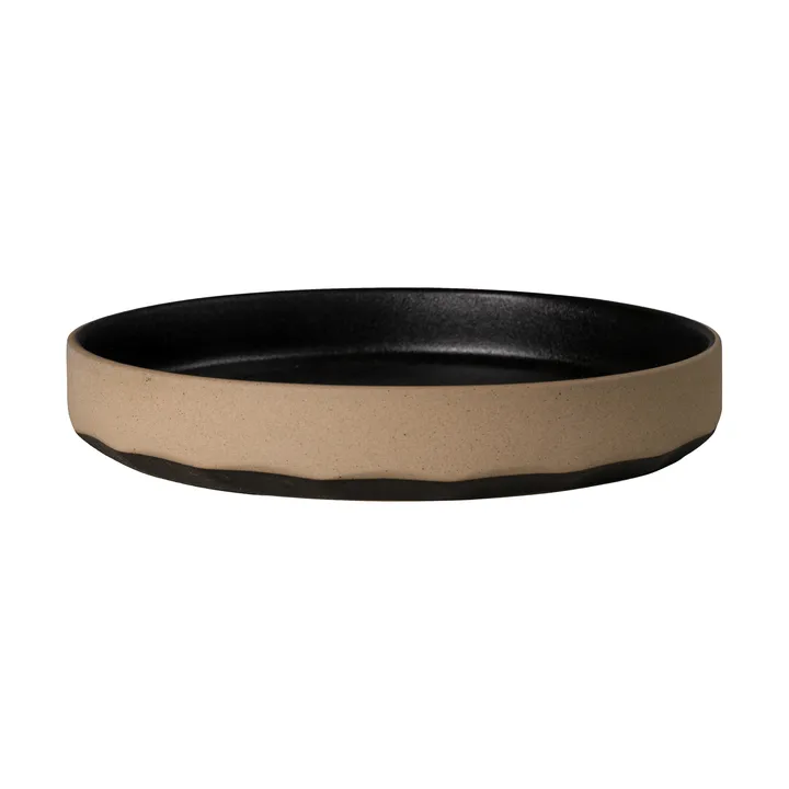Ernst plat allant au four - Noir-naturel, Ø25x4 cm - ERNST
