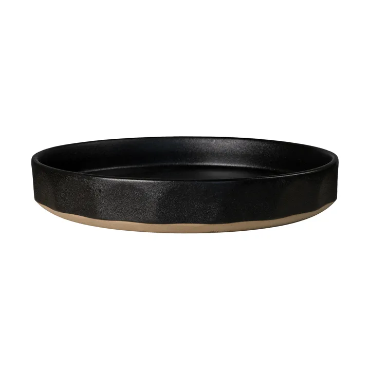 Ernst plat allant au four - Noir-naturel, Ø30x5 cm - ERNST