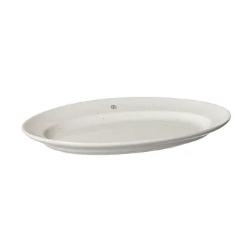 Ernst plat de service ovale 18x30 cm - Vanille - ERNST