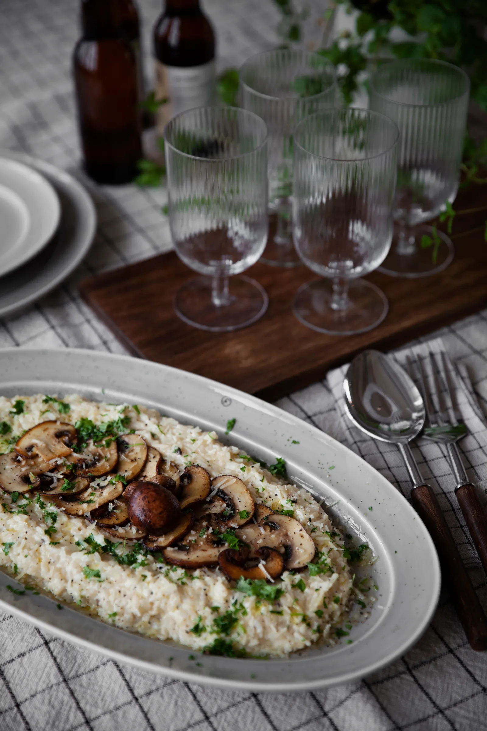 Ernst plat de service ovale 25x42 cm, Sand ERNST