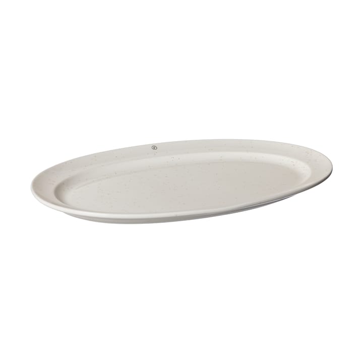 Ernst plat de service ovale 25x42 cm - Vanille - ERNST