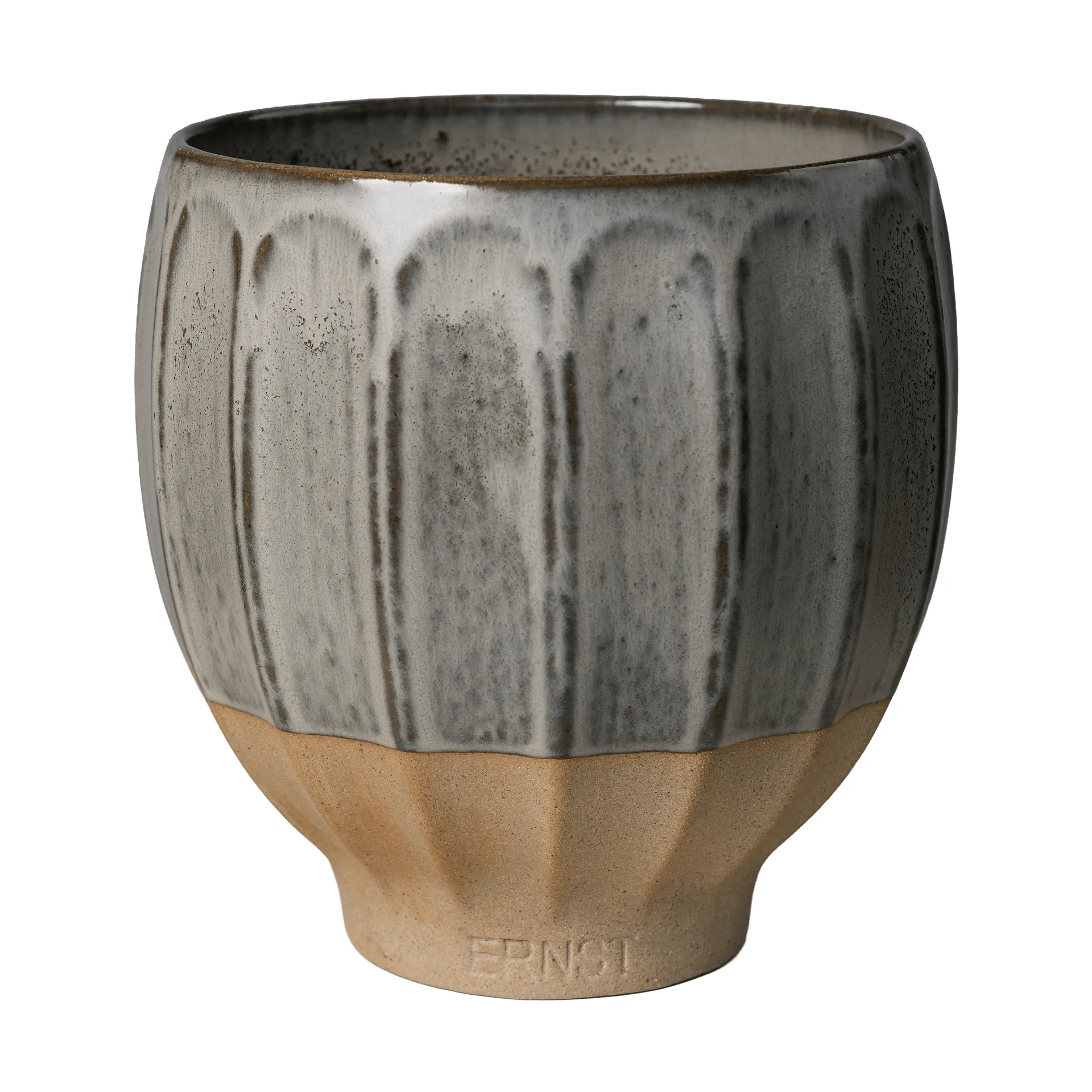 Ernst pot, Gris-naturel, Ø18x18 cm ERNST
