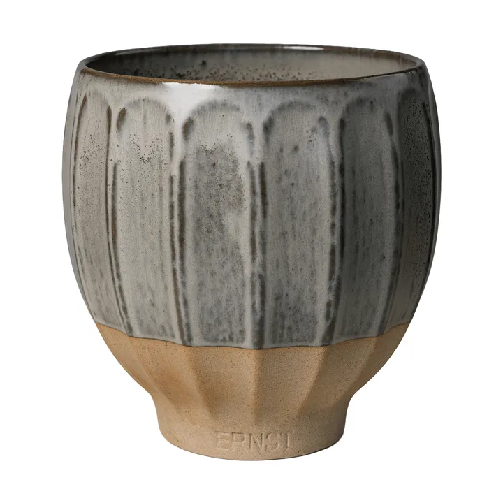 Ernst pot - Gris-naturel, Ø18x18 cm - ERNST