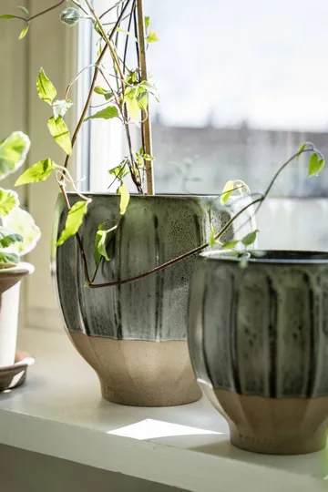 Ernst pot - Gris-naturel, Ø18x18 cm - ERNST