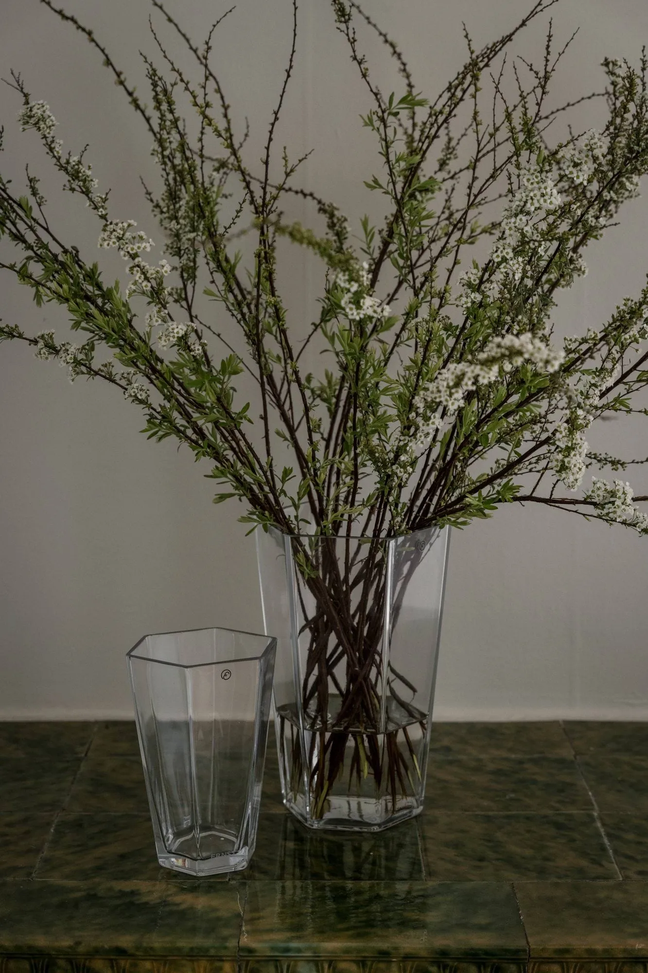 Ernst vase en verre, 12,5x8x17 cm ERNST