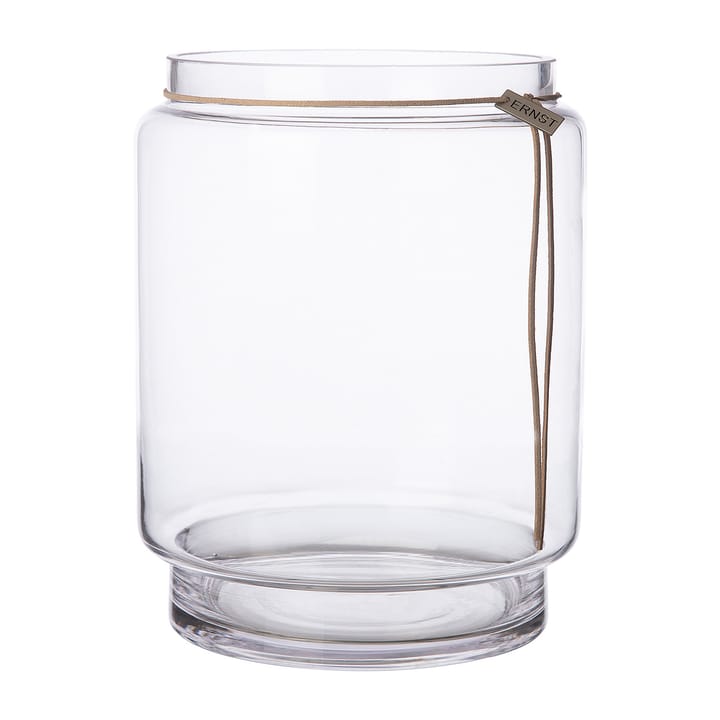 Ernst Vase en verre cylindre transparent - Ø12,7 cm - ERNST