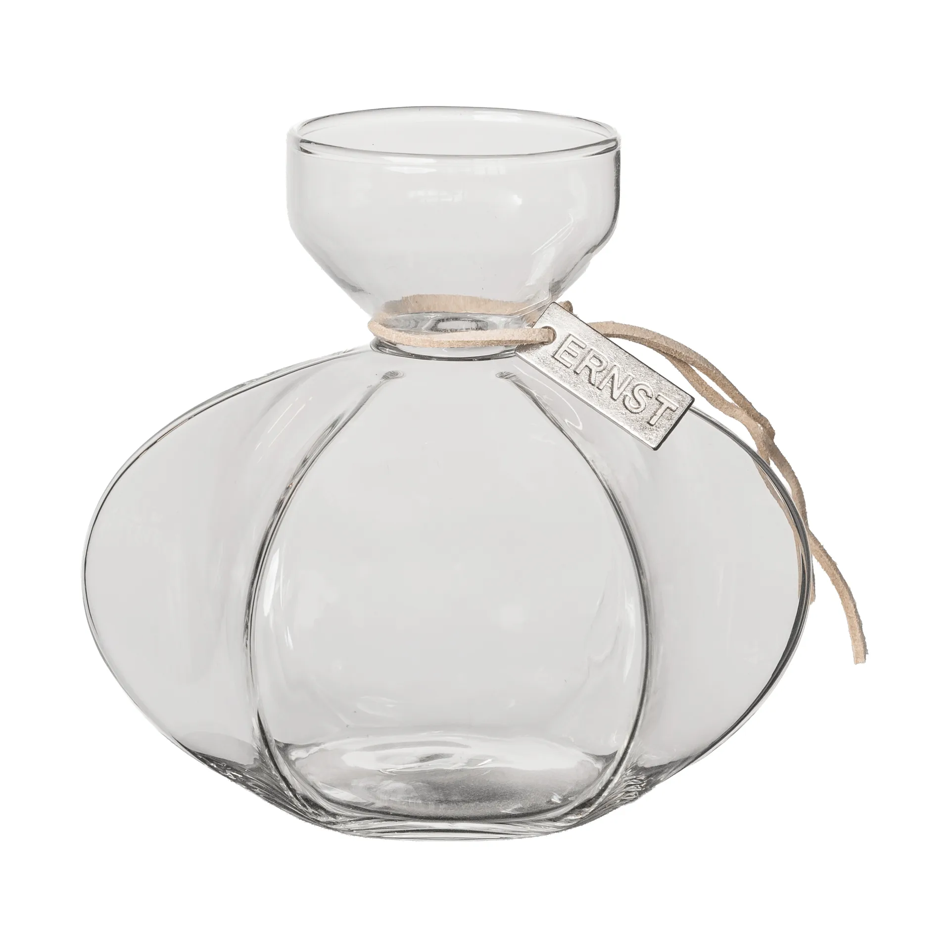 Ernst vase en verre pour branche ou noyau, Ø10x10 cm ERNST