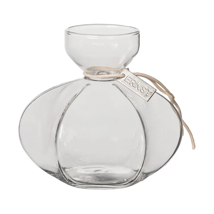 Ernst vase en verre pour branche ou noyau - Ø10x10 cm - ERNST