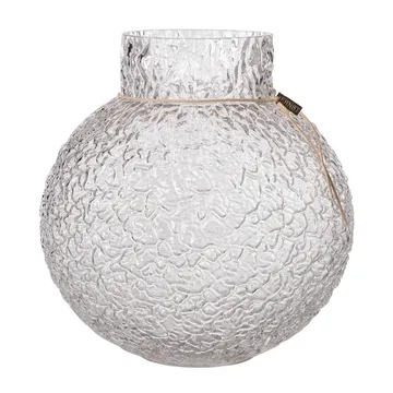 Ernst Vase en verre structuré transparent - Ø29x30 cm - ERNST
