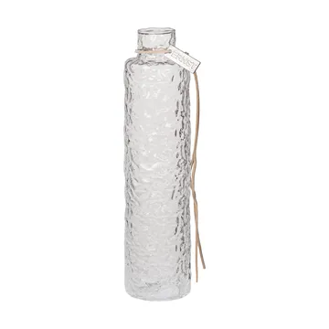 Ernst Vase en verre structuré transparent - Ø5x20 cm - ERNST