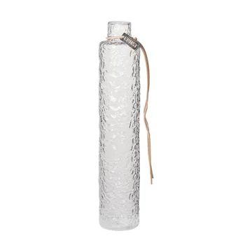 Ernst Vase en verre structuré transparent - Ø5x25 cm - ERNST