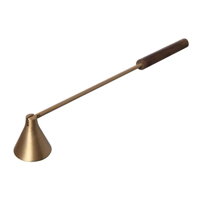 Zap Impex Éteignoir à Bougie Laiton Doré - Extincteur Bougie Élégant