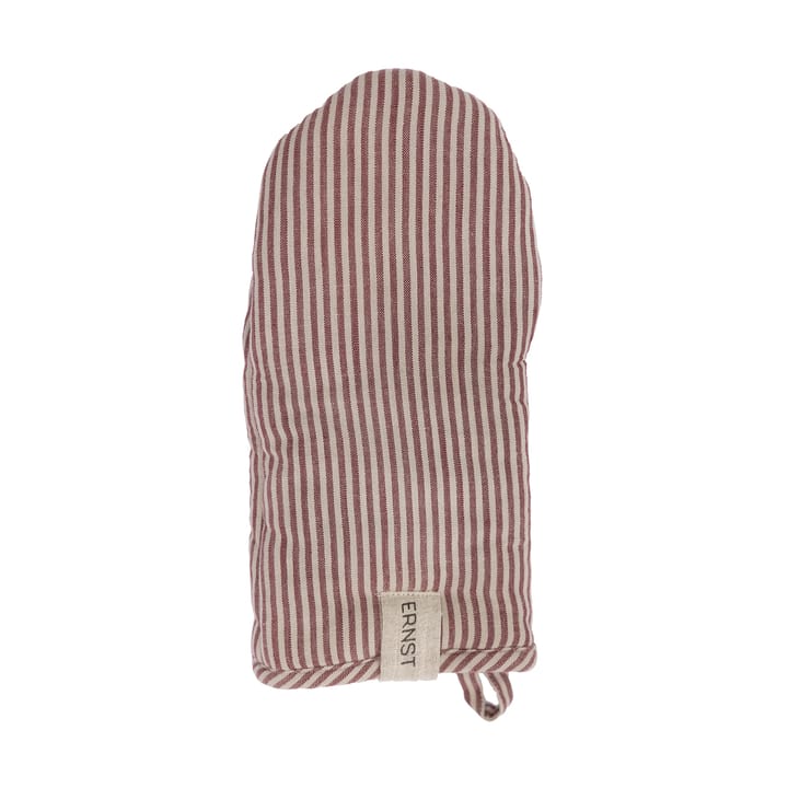 Gant de cuisine Ernst rayé - Rouge-beige - ERNST
