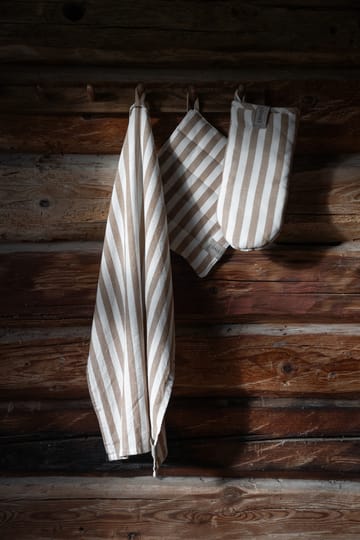 Gant de cuisine Ernst rayures larges - Kola-blanc - ERNST
