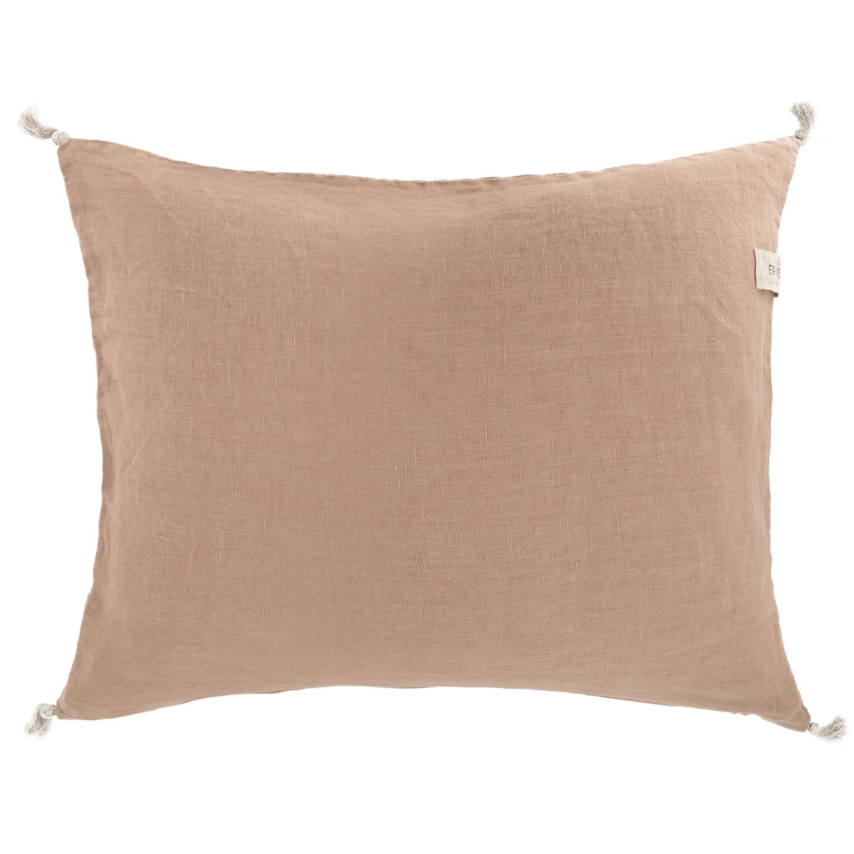 ERNST Housse de coussin avec glands Ernst 50 x 60 cm Muscade