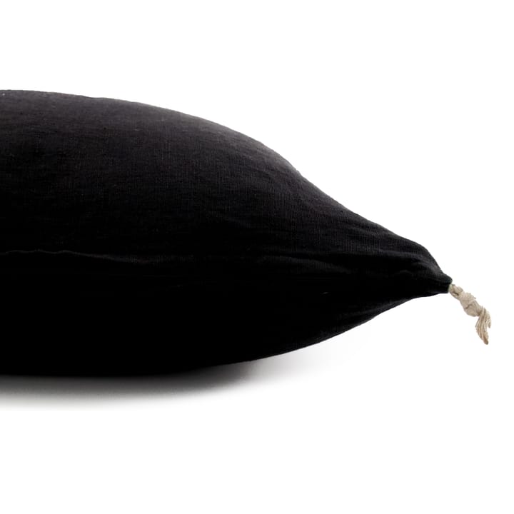 Housse de coussin avec glands Ernst 50 x 60 cm, Noir ERNST